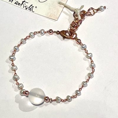 Bracciale BUCANEVE in Argento e Pietre dure