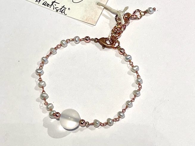 Bracciale BUCANEVE in Argento e Pietre dure