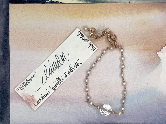 Bracciale ELLEBORO in Argento e Pietre dure - immagine 4