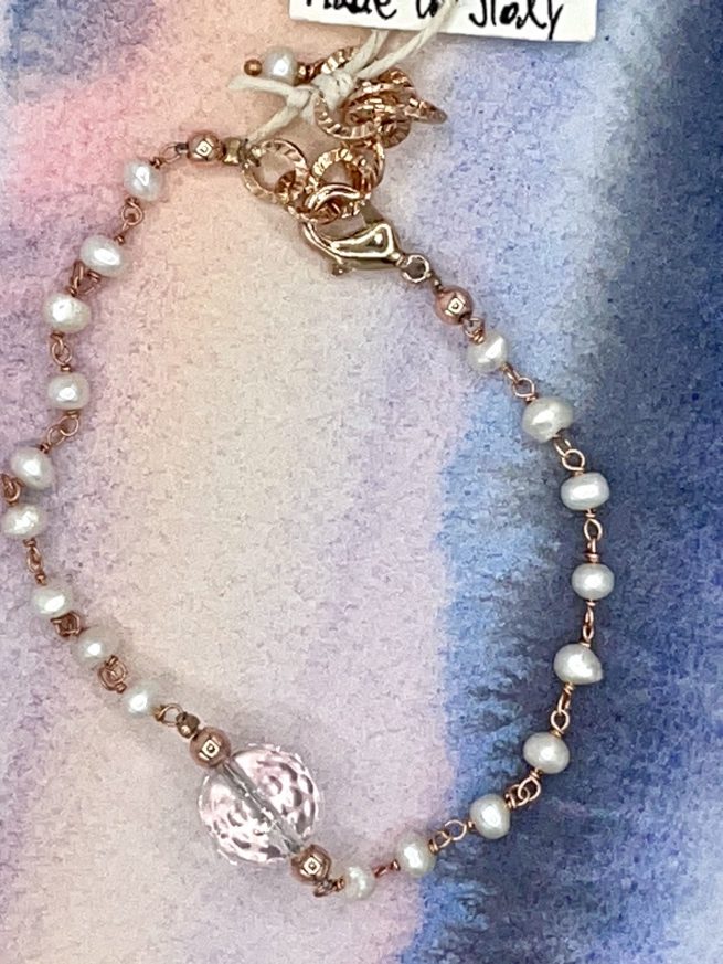 Bracciale ELLEBORO in Argento e Pietre dure - immagine 3