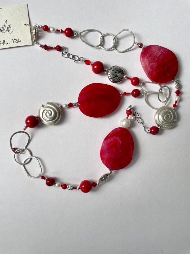 Collana Rossa in Pietre dure RED PASSION - immagine 6