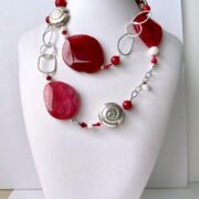 Collana Rossa in Pietre dure RED PASSION - immagine 7