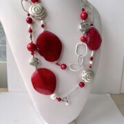 Collana Rossa in Pietre dure RED PASSION - immagine 5