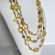 Collana tre fili COLOR ORO in Pietre dure  Serie Limitata - immagine 7
