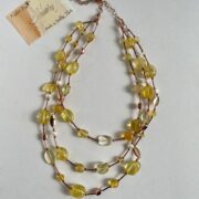 Collana tre fili COLOR ORO in Pietre dure  Serie Limitata - immagine 9
